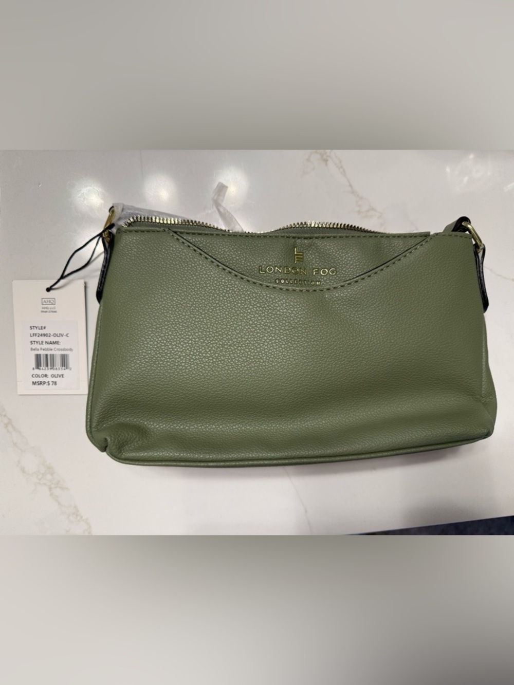 New London fog crossbody color Olive